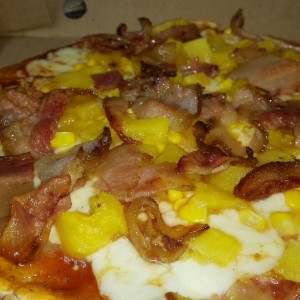Pizza hawaiana del CHEF