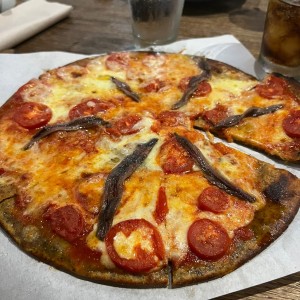 Pizza de anchoas 