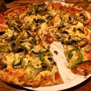 Pizza vegetariana