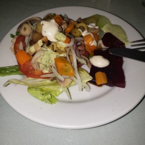 ensalada del salad bar