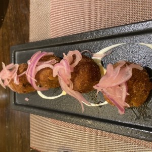 CROQUETAS DE CHORIZO TABLEÑO