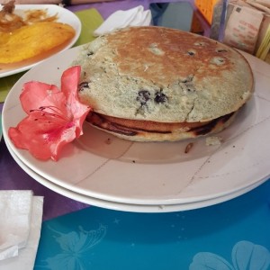 Pancakes de Blueberries