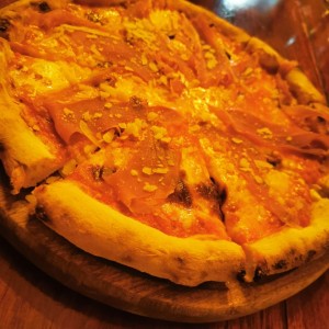 Pizza de prosciutto