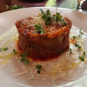 parmigiana de berenjenas