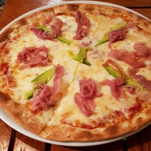 pizza de prosciutto