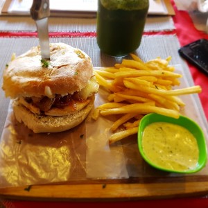 Hamburguesa de Pollo 