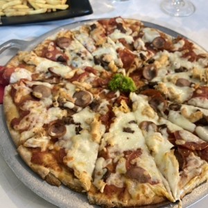 Pizza de carnes