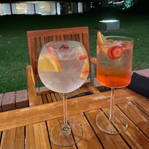 Fruity Gin Tonic, Lampone Spritz