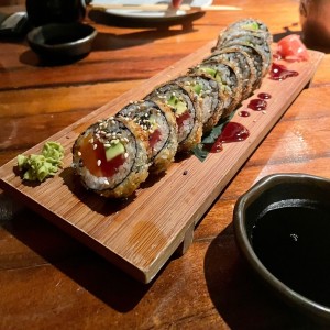 Sushi roll apanado