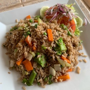 arroz chaufa vegano
