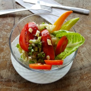 fresh veggies salad