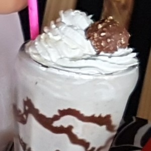 Milkshake de Chocolate de Ferrero Rocher