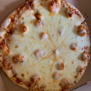 Pizza de camarones 