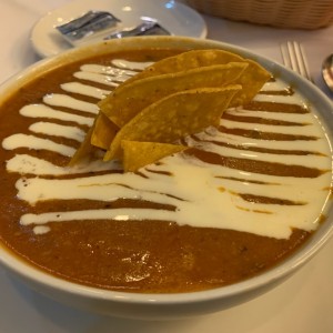 sopa de tortillas