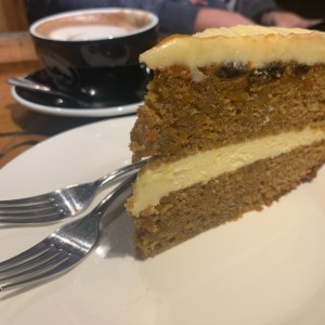 chocolate y carrot cake