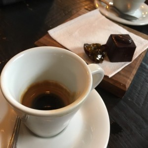 espresso / chocolate cafe y maracuya
