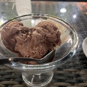 helado chocoalmendra