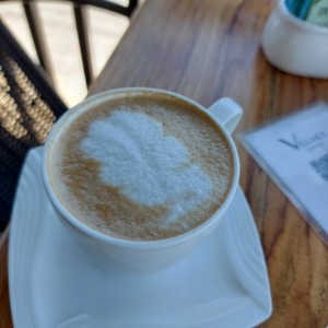 café late con leche de almendras 