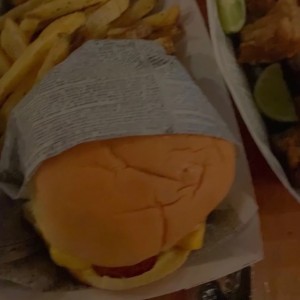 Hamburguesa ?La Chiri?.