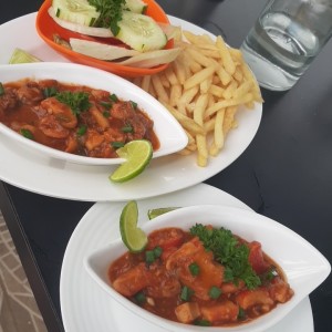 picada mixta de mariscos