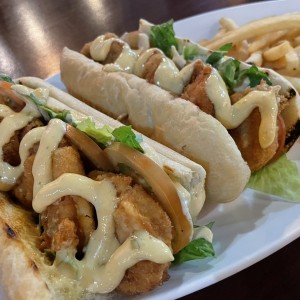 Shrimp Po Boy Sandwish