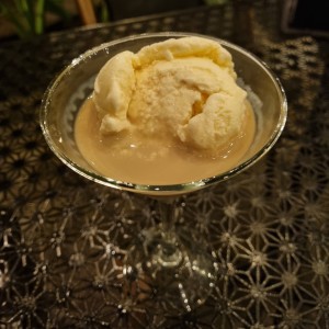 Helado con baileys