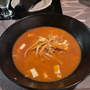 sopa de tortilla