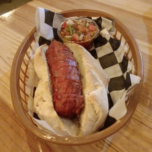 Choripan estilo argentino 