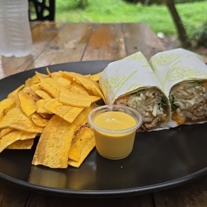 wrap de pollo