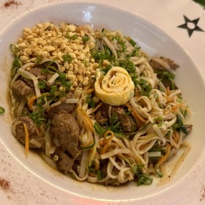 Phad Thai de Filete de Res