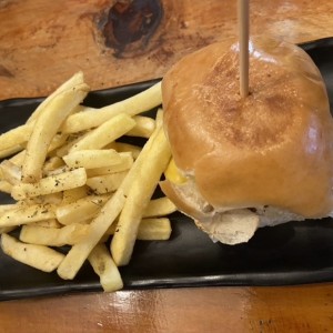 Menú Kids - Mini burger