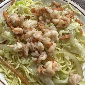 Chow Mein de Camarón 