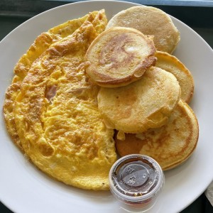 Omelette y pancake