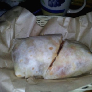 Breakfast burrito