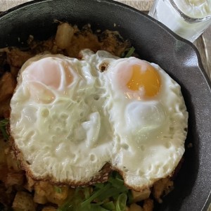 SARTÉN DE PAPAS Y TOCINO AL HORNO