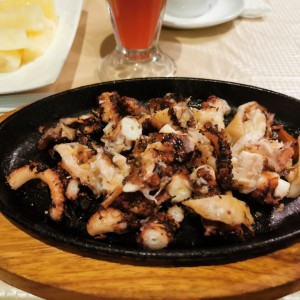 pulpo al grill