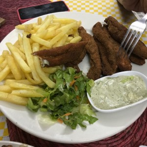 dedos de pollo 