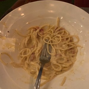 espagueti carbonara