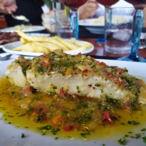 corvina al ajillo