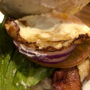 Mushroom Onion Swiss Burger (Philadelphia)