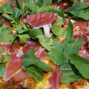Pizzas Italianas - Prosciutto y Arugula