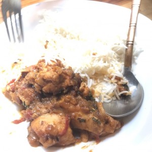 pollo y arroz 