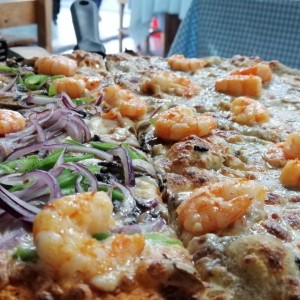 pizza palermo/camarón 