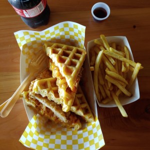 Grilled Cheese - Chicken and Waffle