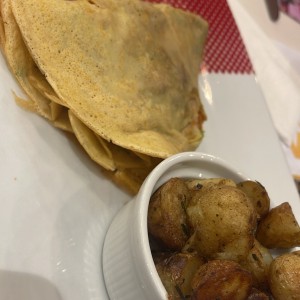 Crepe de lomito 