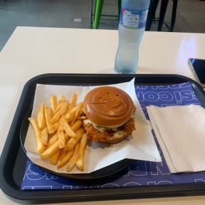 Chicken Burger en Combo