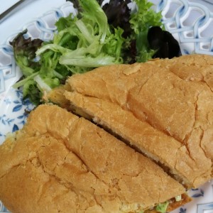 sandwich de cochinita pibil