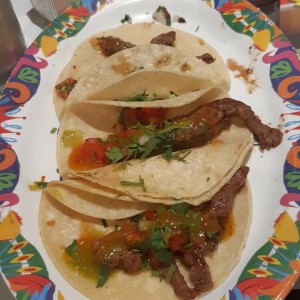 Tacos de bistec 