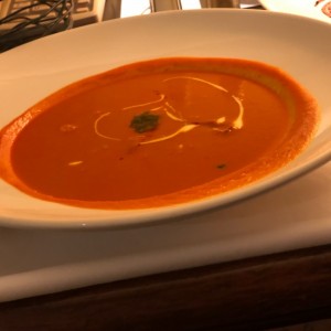 sopa de tomate rostizado