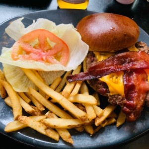 triple bacon burger